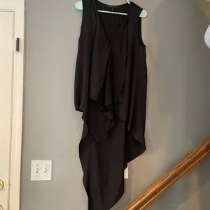 BCBG MaxAzria Black Blouse